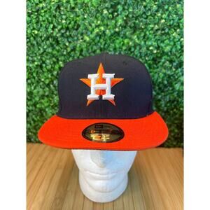Houston Astros 2019 World Series New Era Fitted Mens Hat 7 1/8 Adult Cap 59